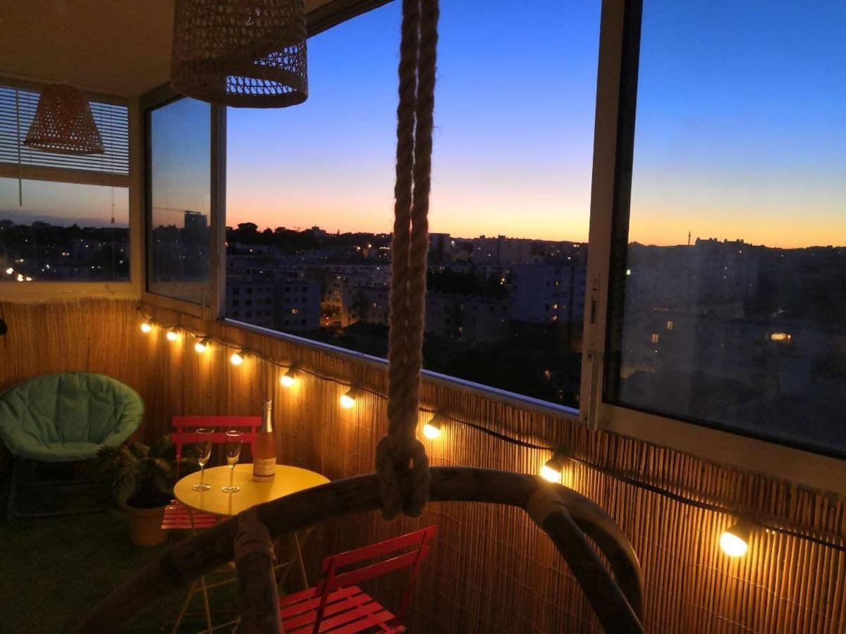 Smile Home-Nid Panoramique Vue Wow ! Spadeco - Loungezen - Terrasse Ensoleillee - Arrivee Autonome - Netflix - Emplacement Ideal - Lumineux - Renove A Neuf - Wifi Fibre - Монпелие Екстериор снимка