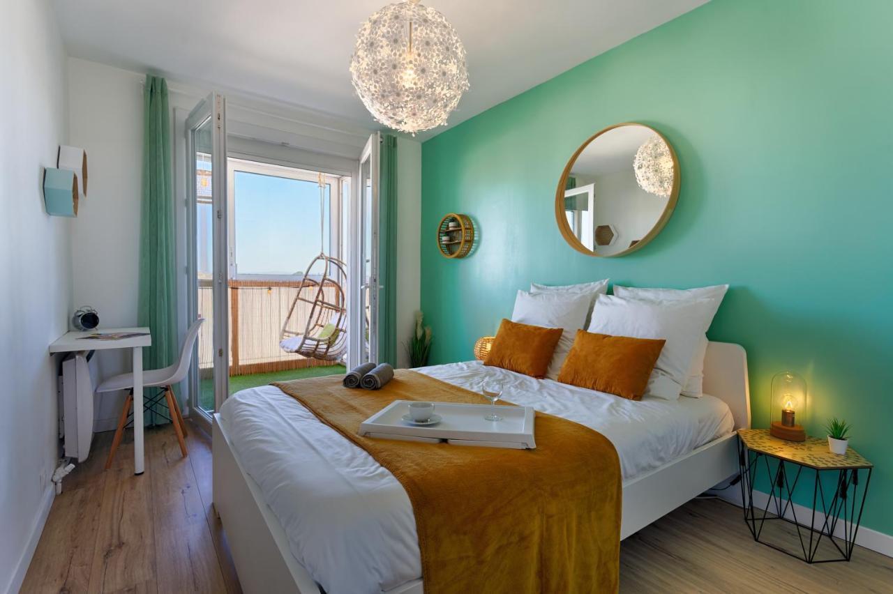 Smile Home-Nid Panoramique Vue Wow ! Spadeco - Loungezen - Terrasse Ensoleillee - Arrivee Autonome - Netflix - Emplacement Ideal - Lumineux - Renove A Neuf - Wifi Fibre - Монпелие Екстериор снимка