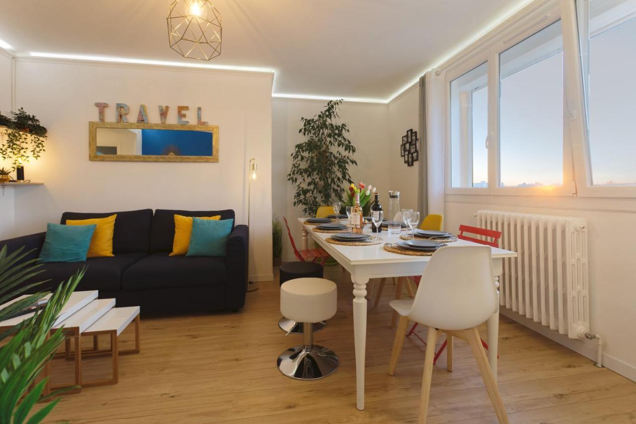 Smile Home-Nid Panoramique Vue Wow ! Spadeco - Loungezen - Terrasse Ensoleillee - Arrivee Autonome - Netflix - Emplacement Ideal - Lumineux - Renove A Neuf - Wifi Fibre - Монпелие Екстериор снимка
