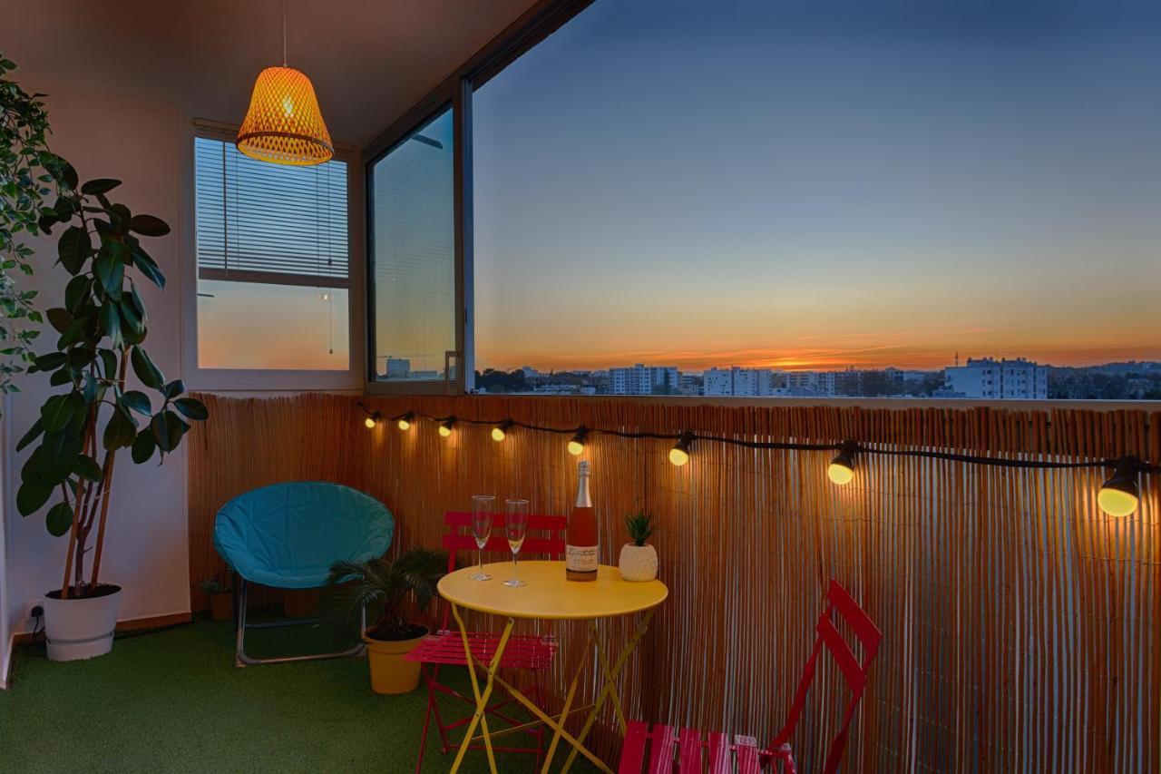 Smile Home-Nid Panoramique Vue Wow ! Spadeco - Loungezen - Terrasse Ensoleillee - Arrivee Autonome - Netflix - Emplacement Ideal - Lumineux - Renove A Neuf - Wifi Fibre - Монпелие Екстериор снимка