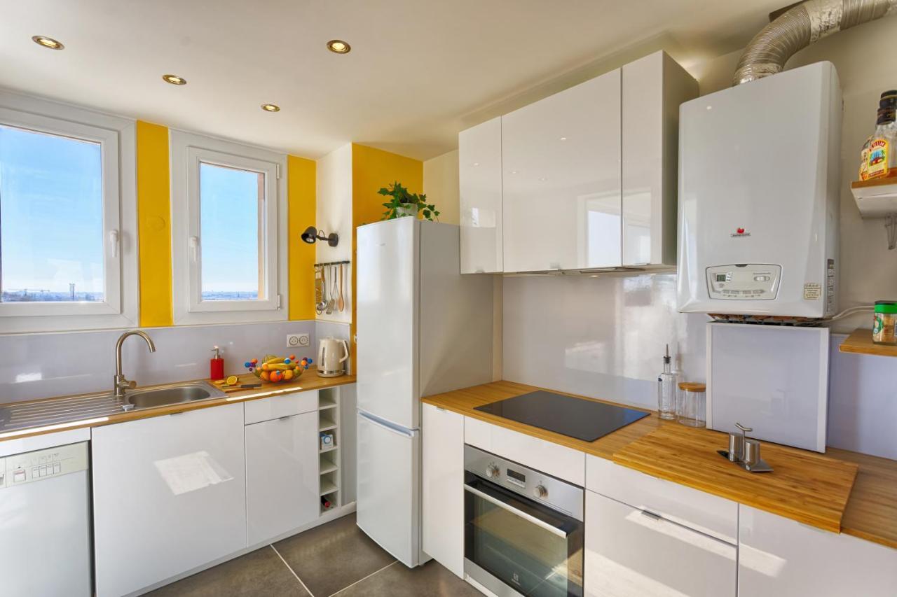 Smile Home-Nid Panoramique Vue Wow ! Spadeco - Loungezen - Terrasse Ensoleillee - Arrivee Autonome - Netflix - Emplacement Ideal - Lumineux - Renove A Neuf - Wifi Fibre - Монпелие Екстериор снимка