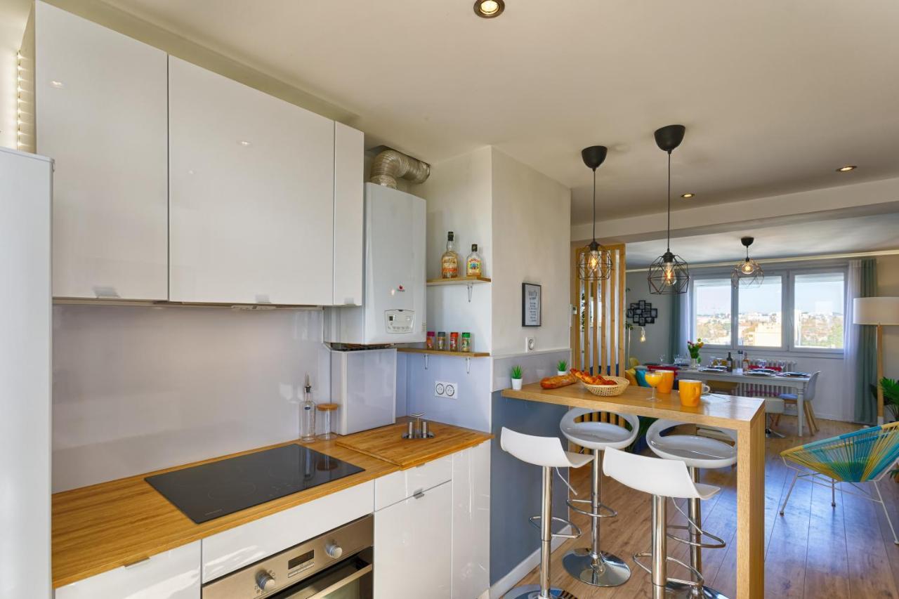 Smile Home-Nid Panoramique Vue Wow ! Spadeco - Loungezen - Terrasse Ensoleillee - Arrivee Autonome - Netflix - Emplacement Ideal - Lumineux - Renove A Neuf - Wifi Fibre - Монпелие Екстериор снимка